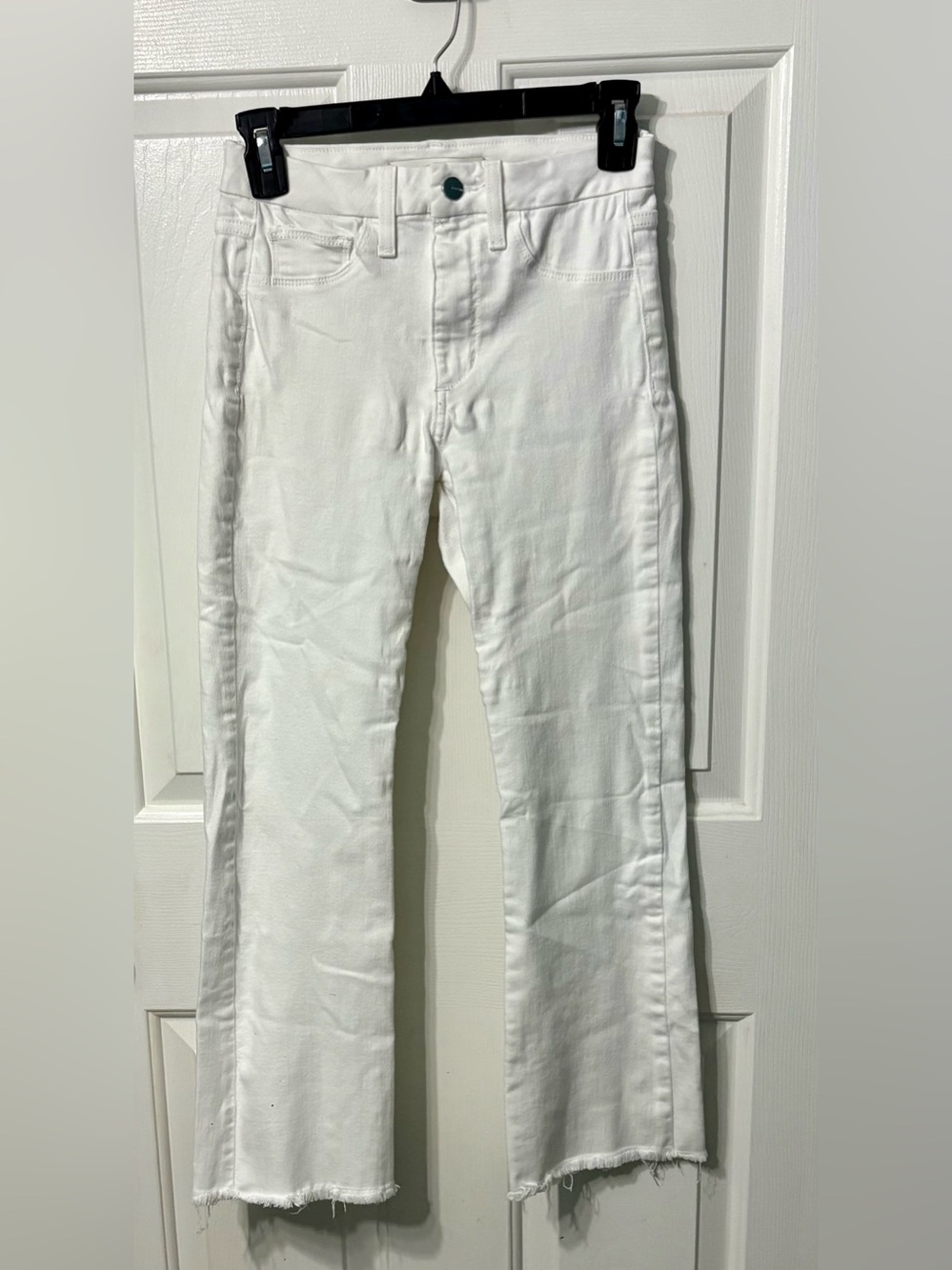 Joe's Jeans White Straight Leg Women's Jeans